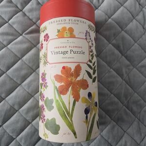 Cavallini & Co Pressed Flowers Vintage Puzzle